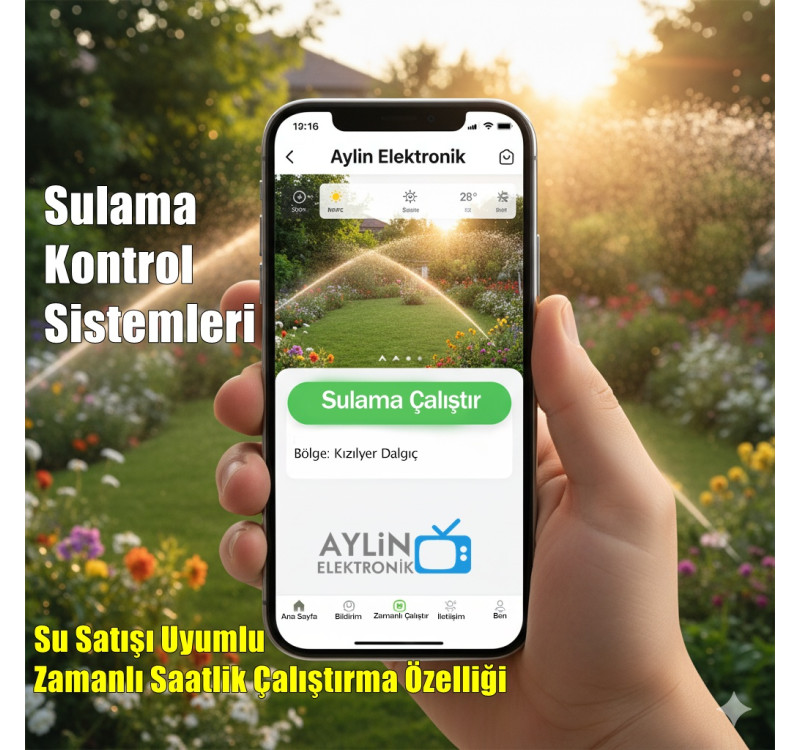 Uygulama (Smart) Kontrollü Sulama Pompa Kontrol Sistemi 