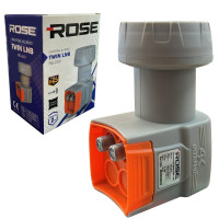 Rose RG-200 Çiftli (İkili) Lnb Twin 0.1DB 3D 4K Uyumlu